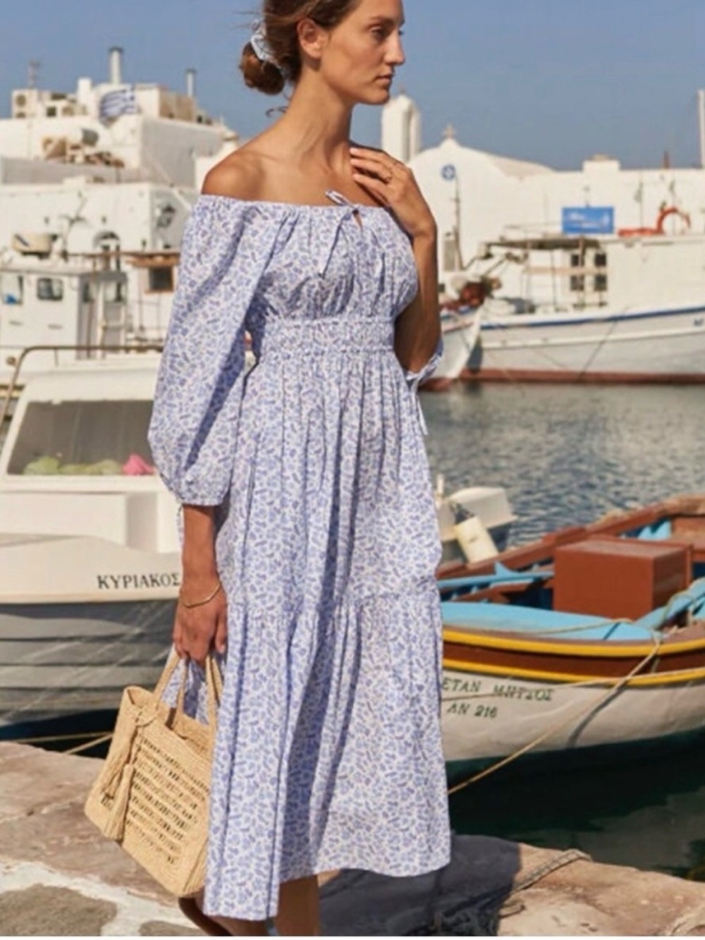 Pink City Prints dress